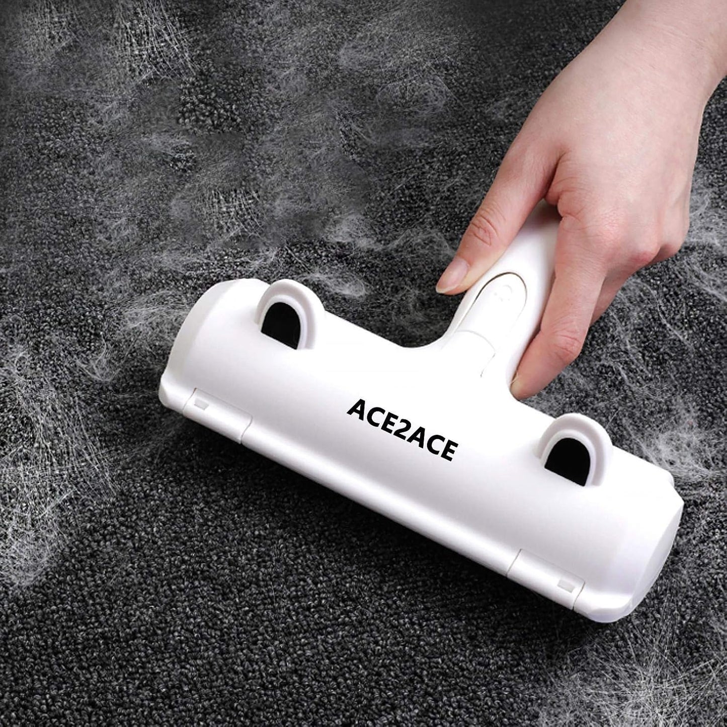 Spazzola Togli Peli Animali, Spazzola Peli Cane E Gatto, Leva Peli Animali Domestici, Rimuovi E Raccogli Peli Animali, Riutilizzabile Rullo Spazzola per Cuccia, Tappeti, Divani, Vestiti