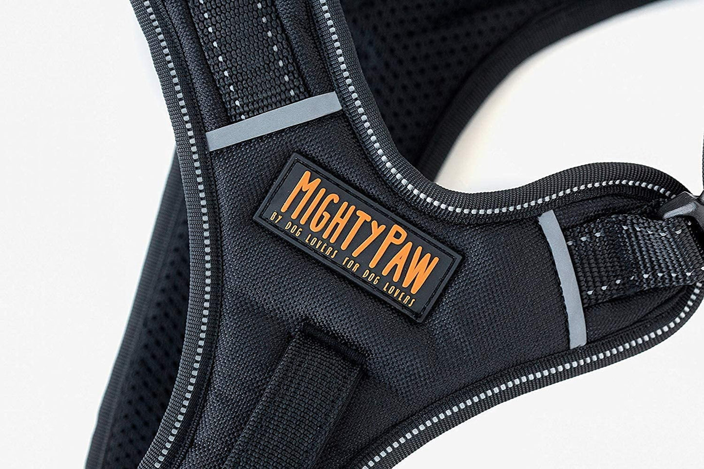 Sport Harness, No-Pull Front Attachment Dog Harness, Neoprene Padded Lining, Reflective Stitching, 2 Leash Attachment Options, Our Sizing Is Unique, Please Measure Your Pets