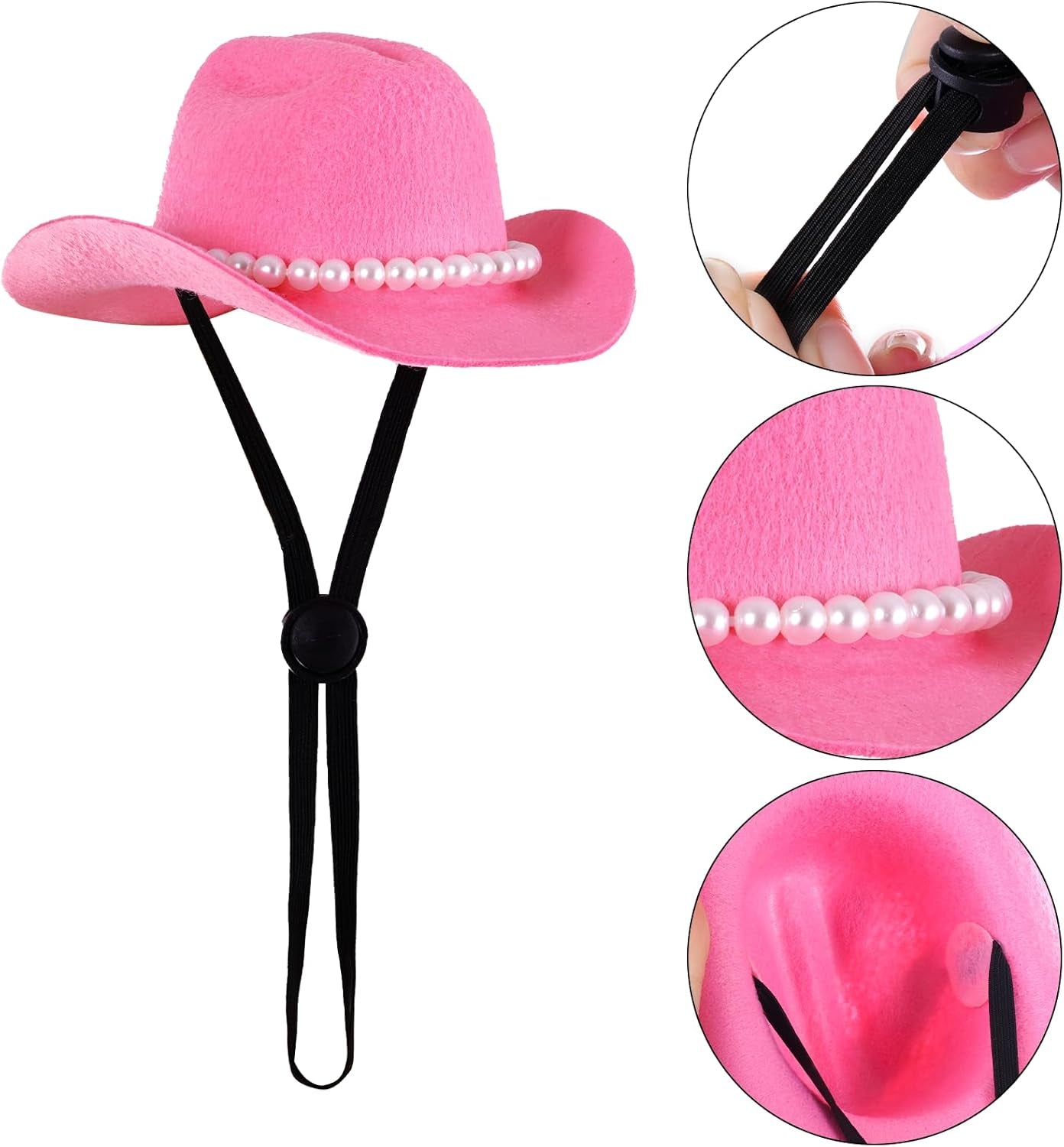 Accessori per Costume Da Cowboy per Animali Domestici, Costumi Di Halloween per Cani Di Piccola Taglia, Gatto, Cappello Da Cowboy E Bandana, Sciarpa, Festa Di Halloween, Accessori per Cosplay