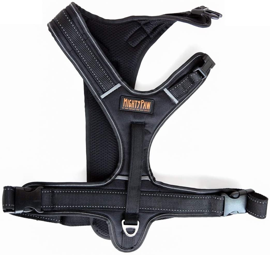 Sport Harness, No-Pull Front Attachment Dog Harness, Neoprene Padded Lining, Reflective Stitching, 2 Leash Attachment Options, Our Sizing Is Unique, Please Measure Your Pets