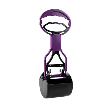 Pooper Scooper for Dog Jaw Clamp Heavy Duty Long Handle Poop Scooper for Dog Puppy Cat Waste Picker Pet Cleaning Shovel Tools