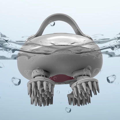 Massaggiatore Del Cuoio Capelluto , Massaggiatore Elettrico per La Testa Con 3 Modalità Di Impastamento, Massaggiatore Portatile per La Testa IPX7 per Il Rilassamento Del Corpo, Regalo