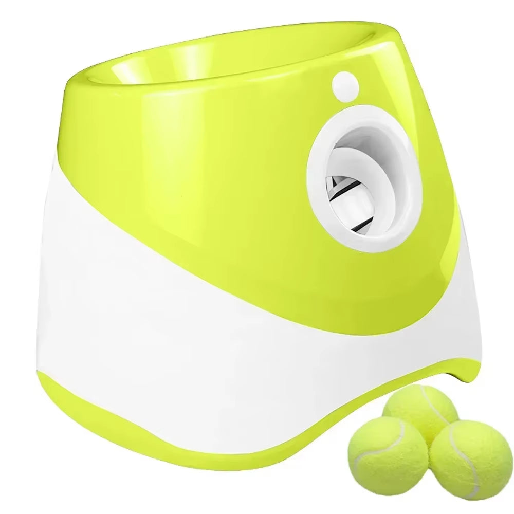 Ball Launcher Toy for Dogs Pet Products Dog Toys Keep Healthy Automatic Throw Pet 3 Distances Settings for Indoor Outdoor Play