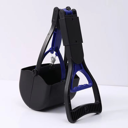 Pooper Scooper for Dog Jaw Clamp Heavy Duty Long Handle Poop Scooper for Dog Puppy Cat Waste Picker Pet Cleaning Shovel Tools