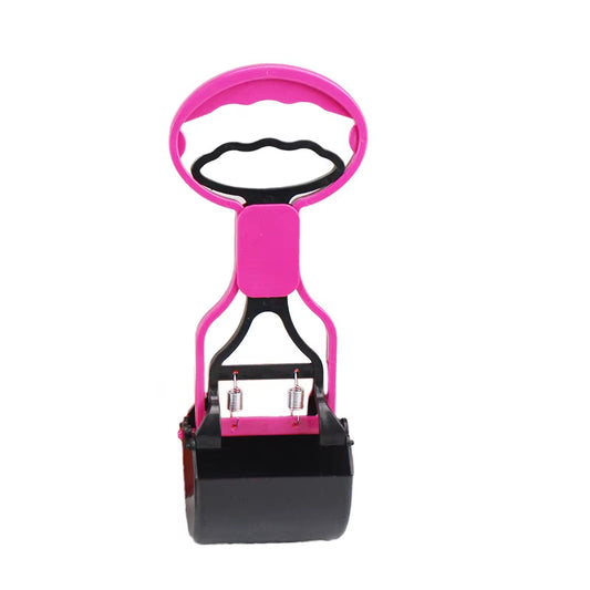 Pooper Scooper for Dog Jaw Clamp Heavy Duty Long Handle Poop Scooper for Dog Puppy Cat Waste Picker Pet Cleaning Shovel Tools