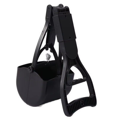 Pooper Scooper for Dog Jaw Clamp Heavy Duty Long Handle Poop Scooper for Dog Puppy Cat Waste Picker Pet Cleaning Shovel Tools