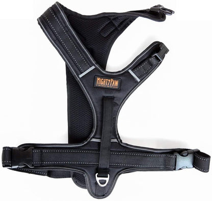 Sport Harness, No-Pull Front Attachment Dog Harness, Neoprene Padded Lining, Reflective Stitching, 2 Leash Attachment Options, Our Sizing Is Unique, Please Measure Your Pets