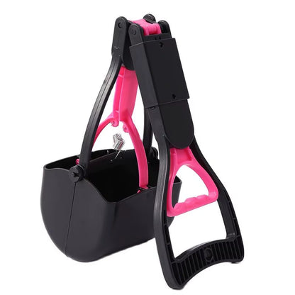 Pooper Scooper for Dog Jaw Clamp Heavy Duty Long Handle Poop Scooper for Dog Puppy Cat Waste Picker Pet Cleaning Shovel Tools