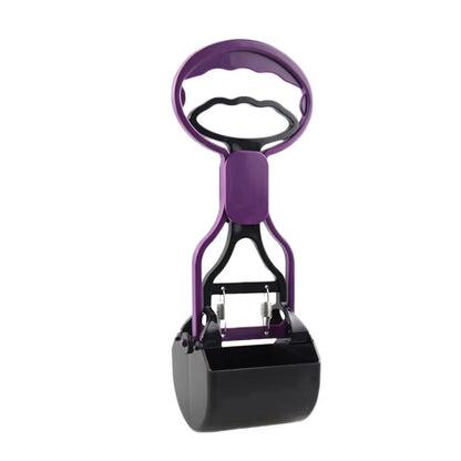 Pooper Scooper for Dog Jaw Clamp Heavy Duty Long Handle Poop Scooper for Dog Puppy Cat Waste Picker Pet Cleaning Shovel Tools